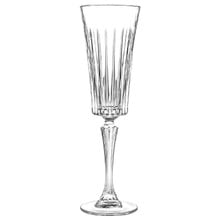 Timeless 210ml Glass Champagne Flutes (Set of 6)